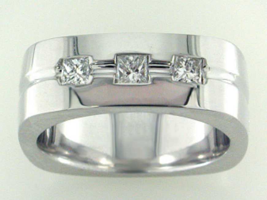EFFY 14K WHITE GOLD DIAMOND RING