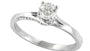 EFFY 14K WHITE GOLD DIAMOND RING