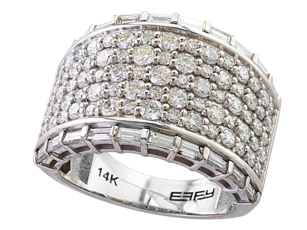 EFFY 14K WHITE GOLD DIAMOND RING