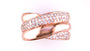 EFFY 14K ROSE GOLD DIAMOND RING