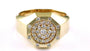 EFFY 14K YELLOW GOLD DIAMOND RING