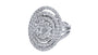 EFFY 14K WHITE GOLD DIAMOND RING