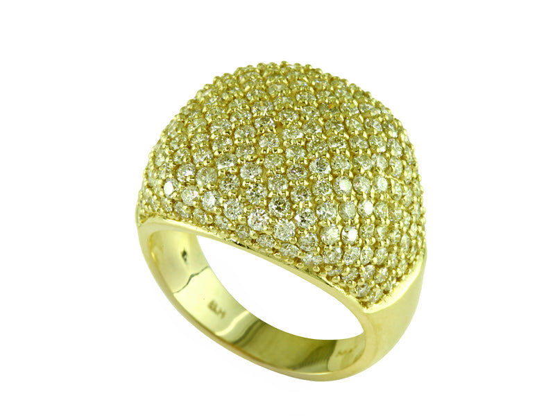 EFFY 14K YELLOW GOLD DIAMOND RING