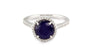 EFFY 14K YELLOW GOLD DIAMOND,NATURAL SAPPHIRE RING