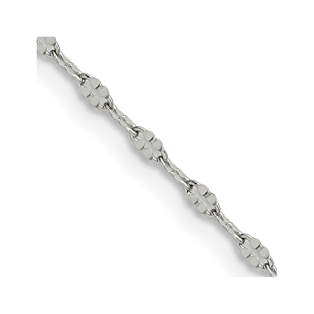 Stainless Steel Polished 16in Alternate Anchor Link Chain