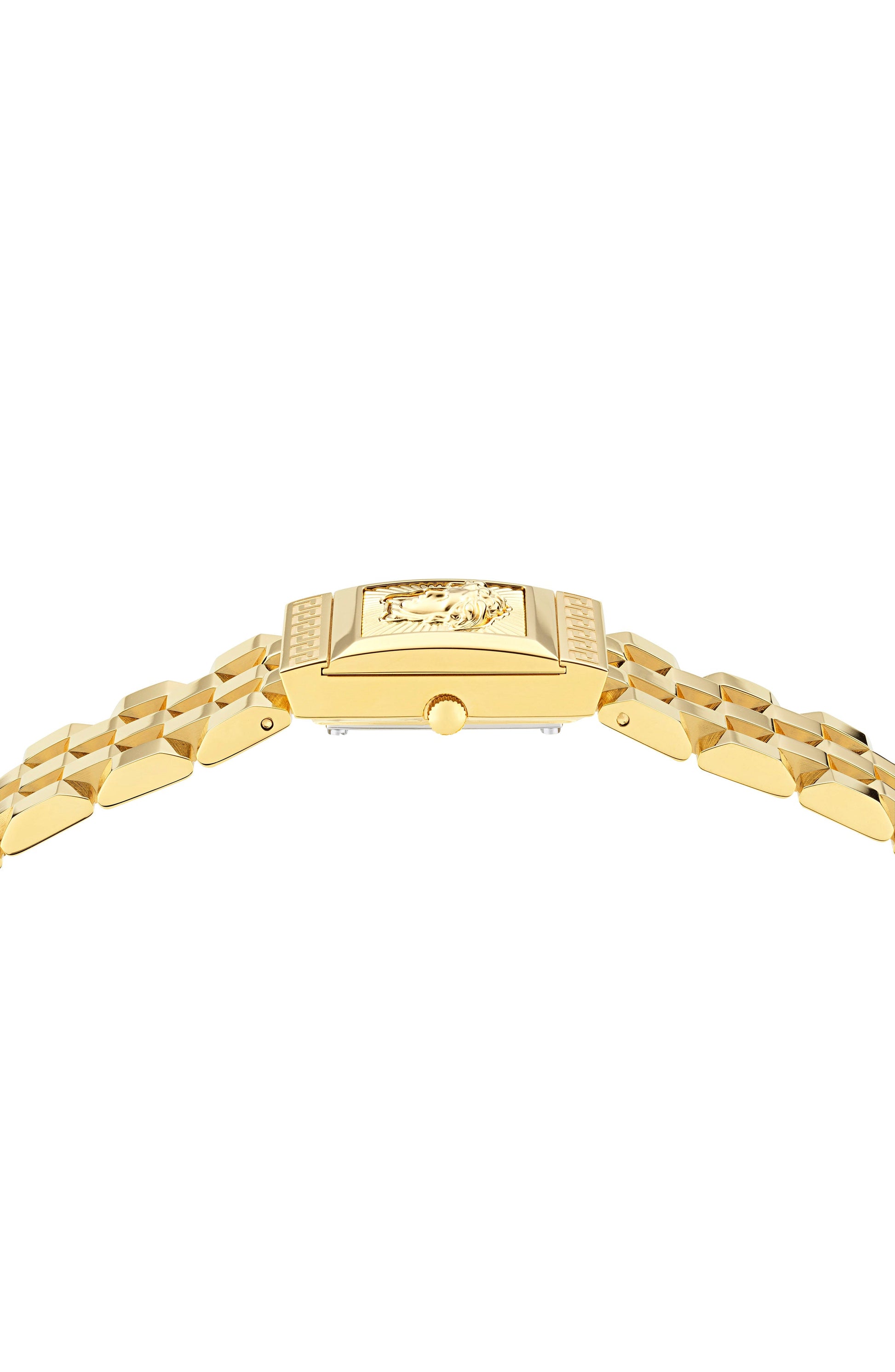 18X25MM IP Yellow Gold Case Gold Sunray Dial Gold Bracelet