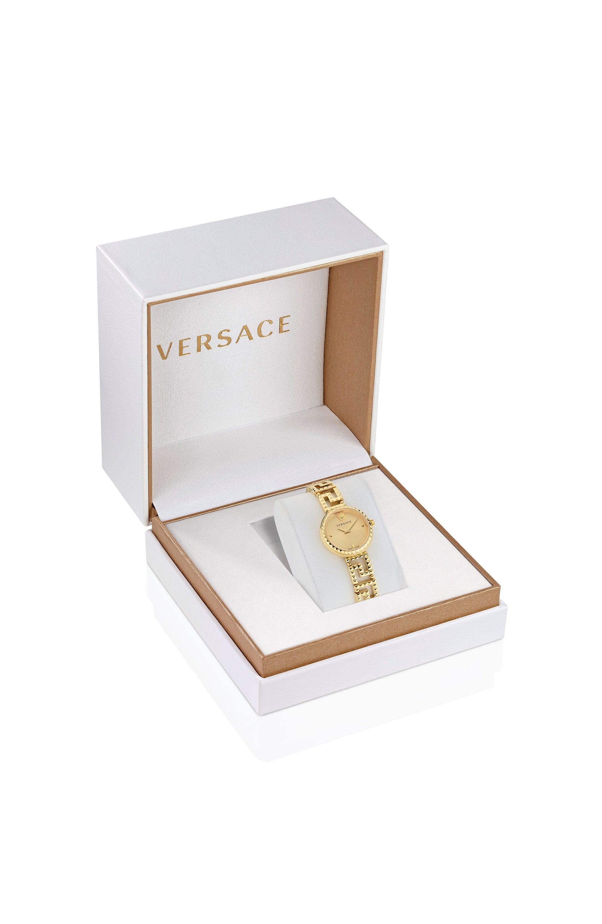28MM IP Yellow Gold Case Gold Guilloché Dial Gold Bracelet