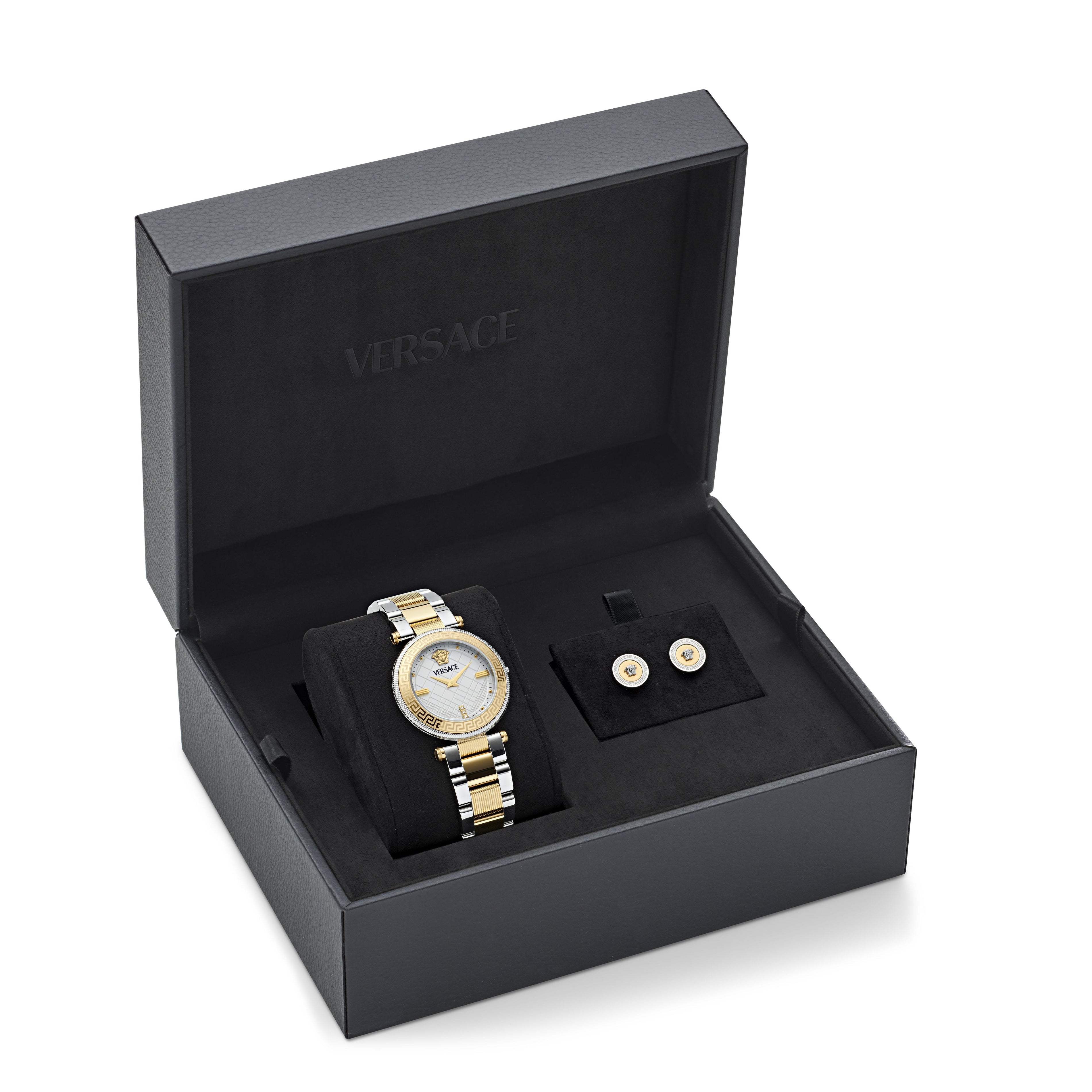 35MM TT IPYG/SS Case White Guilloché Dial Gold/Silver Bracelet