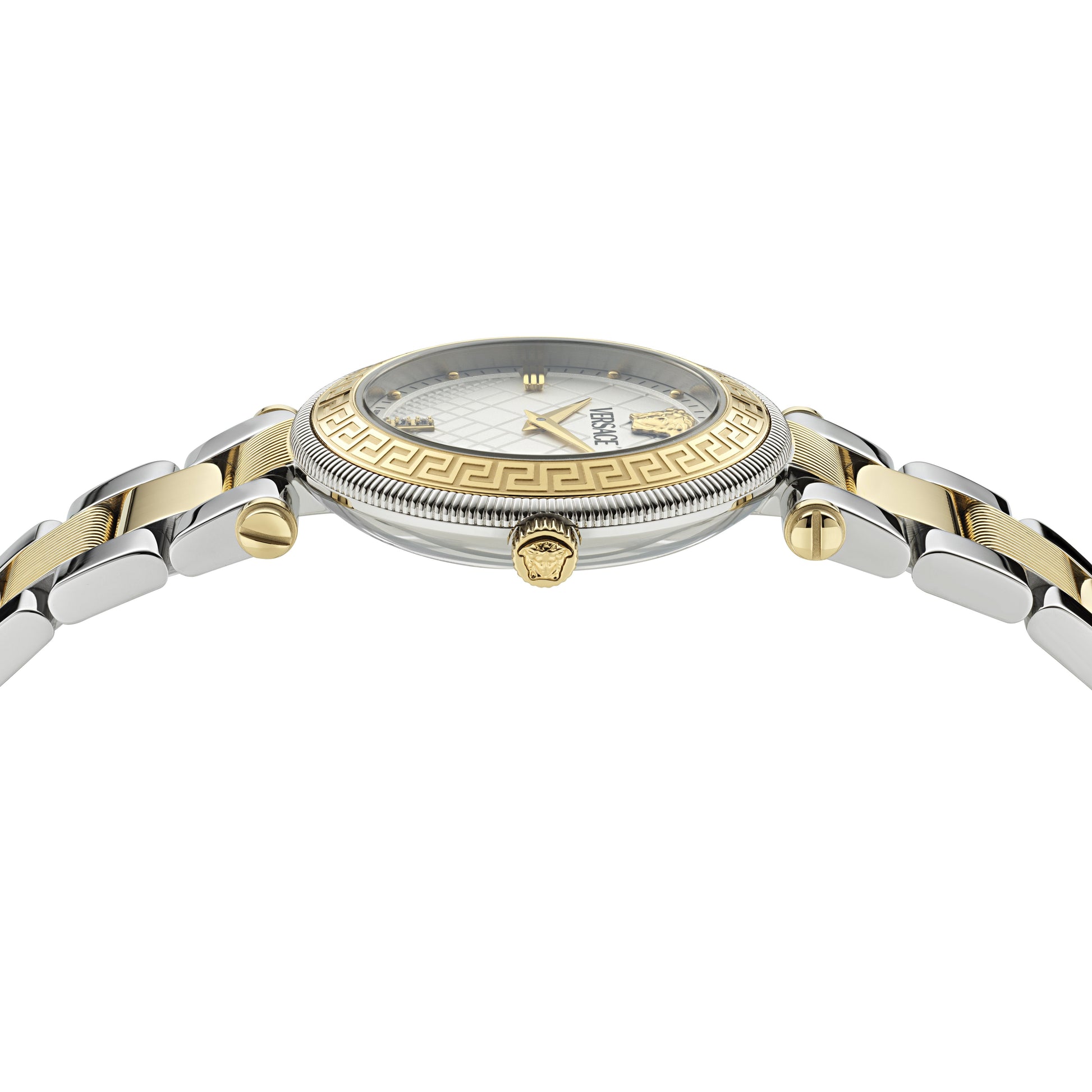 35MM TT IPYG/SS Case White Guilloché Dial Gold/Silver Bracelet