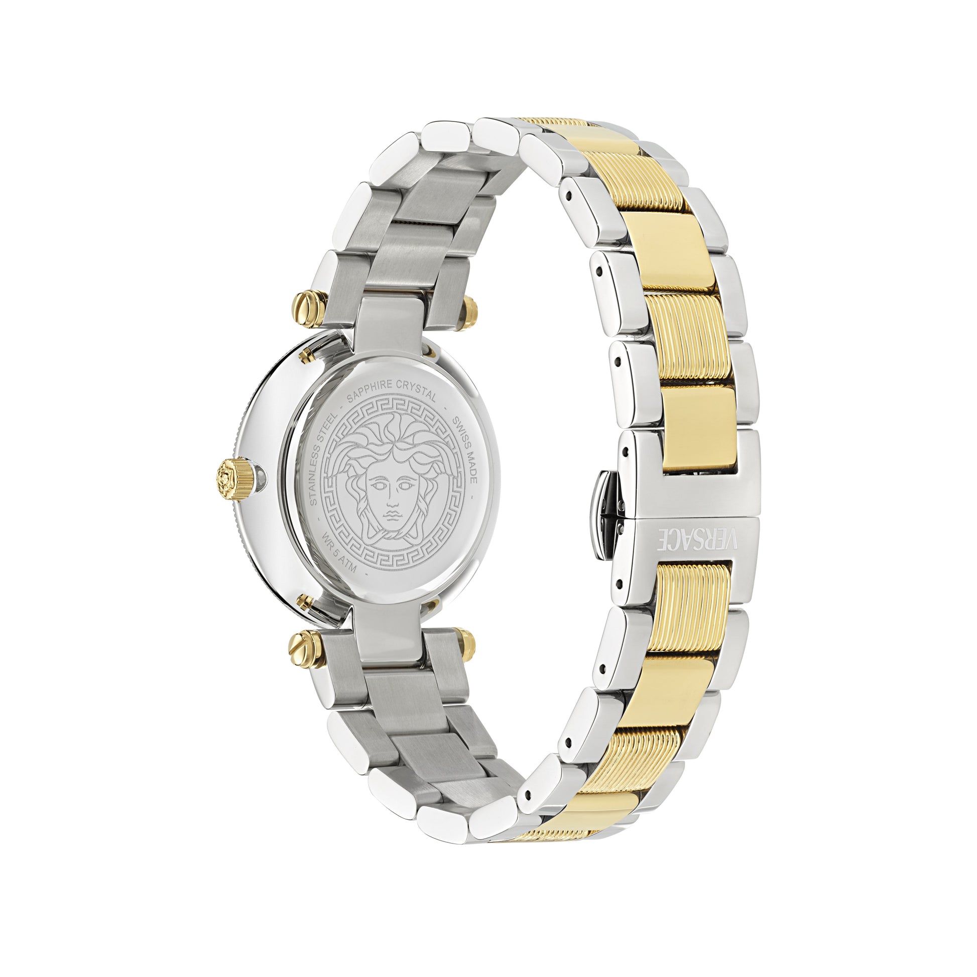 35MM TT IPYG/SS Case White Guilloché Dial Gold/Silver Bracelet
