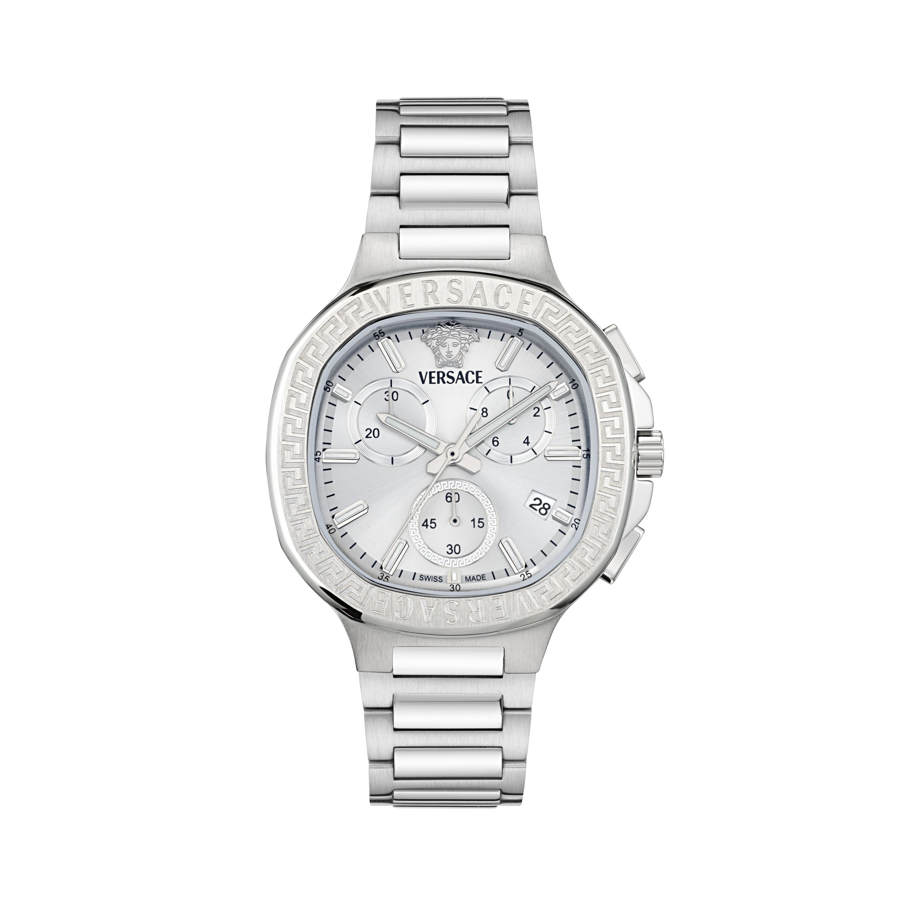 40MM Stainless Steel Case Silver Sunray Dial Silver Bracelet