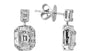EFFY 18K WHITE GOLD  EARRINGS