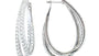 EFFY 18K WHITE GOLD  EARRINGS