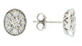 EFFY 925 SILVER DIAMOND EARRINGS