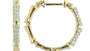 EFFY 14K YELLOW GOLD DIAMOND EARRINGS