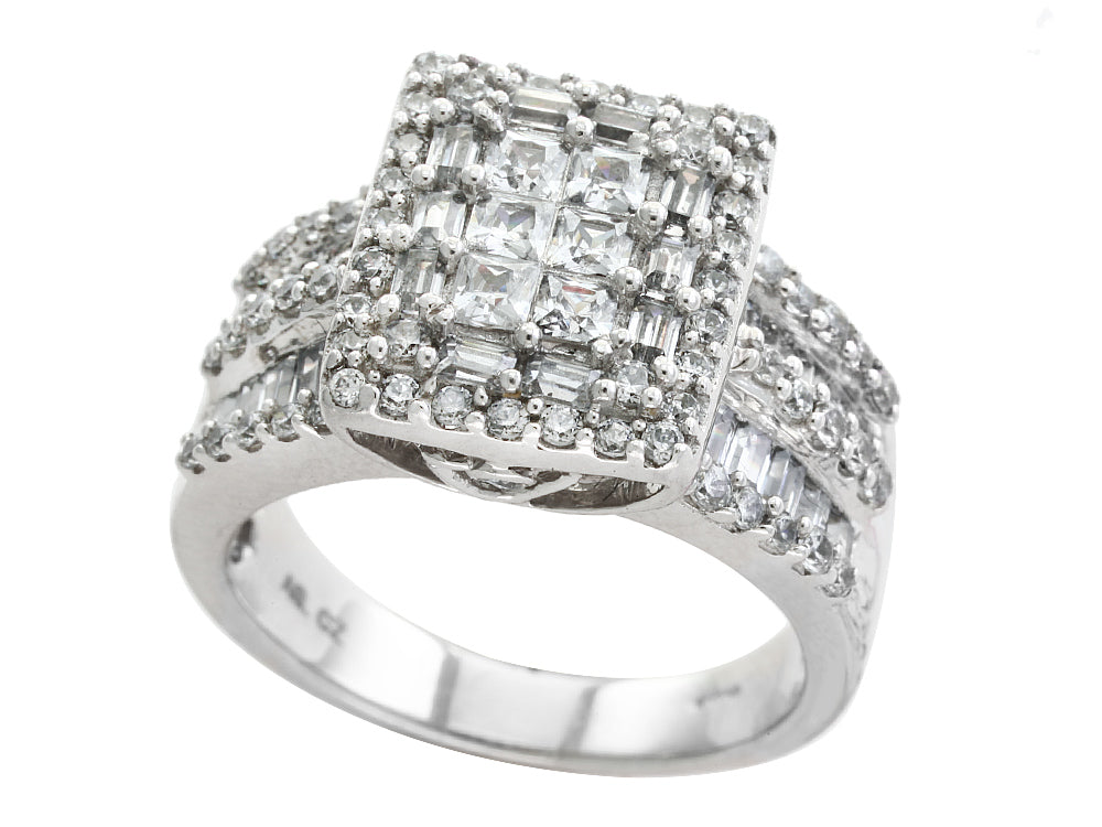 EFFY 14K WHITE GOLD DIAMOND RING