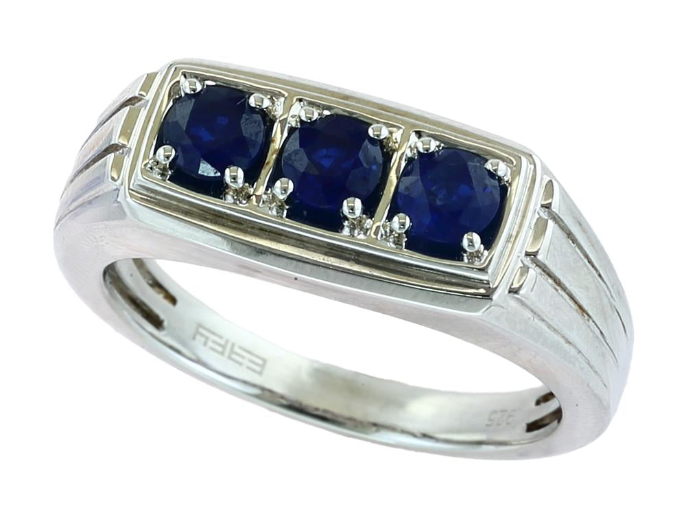 EFFY 925 SILVER ,NATURAL SAPPHIRE RING