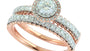 EFFY 14K R/W DIAMOND RING (WITH  0.43  CENTER SIZE) CENTER SIZE: 0.43