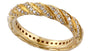 EFFY 18K Y/G DIAMOND RING
