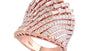 EFFY 14K ROSE GOLD DIAMOND RING