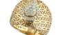 EFFY 14K YELLOW GOLD DIAMOND RING