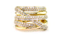 EFFY 14K YELLOW GOLD DIAMOND RING