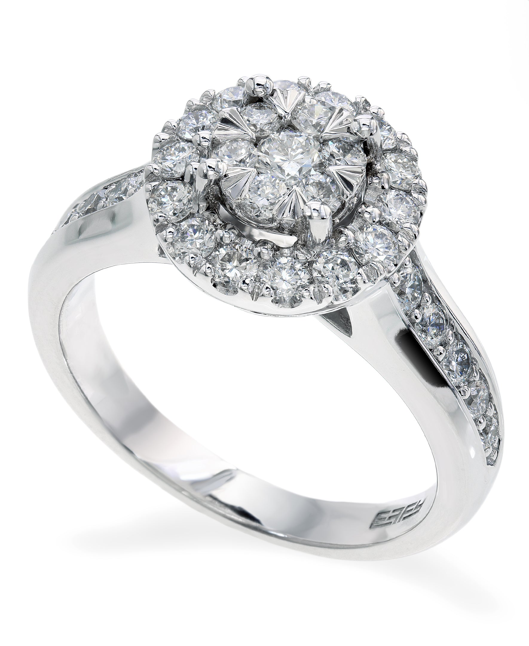 Effy 14K White Gold Diamond Ring