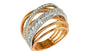 EFFY 18K YELLOW GOLD DIAMOND RING
