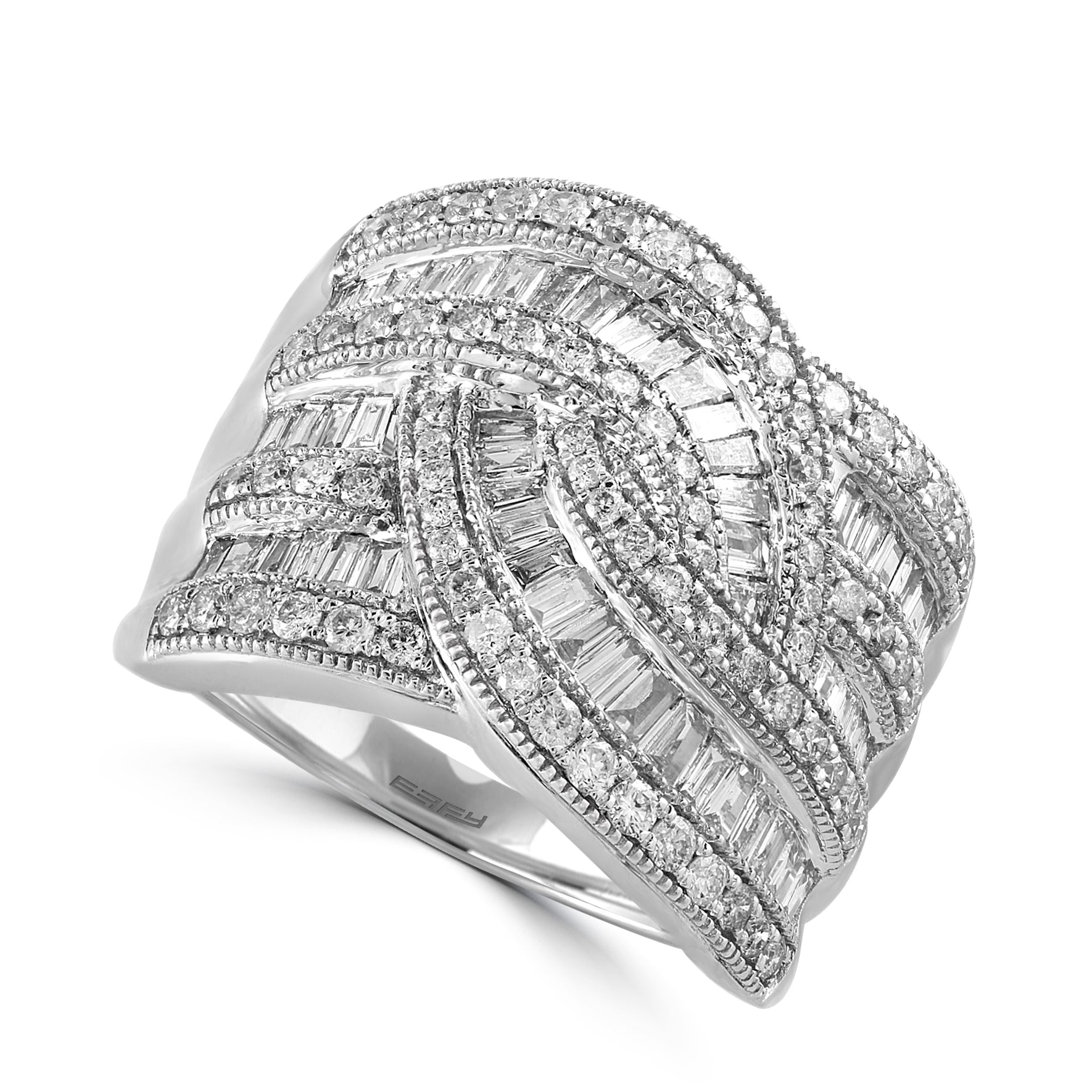 Effy 14K White Gold Diamond Ring