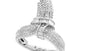 EFFY 14K WHITE GOLD DIAMOND RING