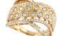 EFFY 14K YELLOW GOLD DIAMOND RING