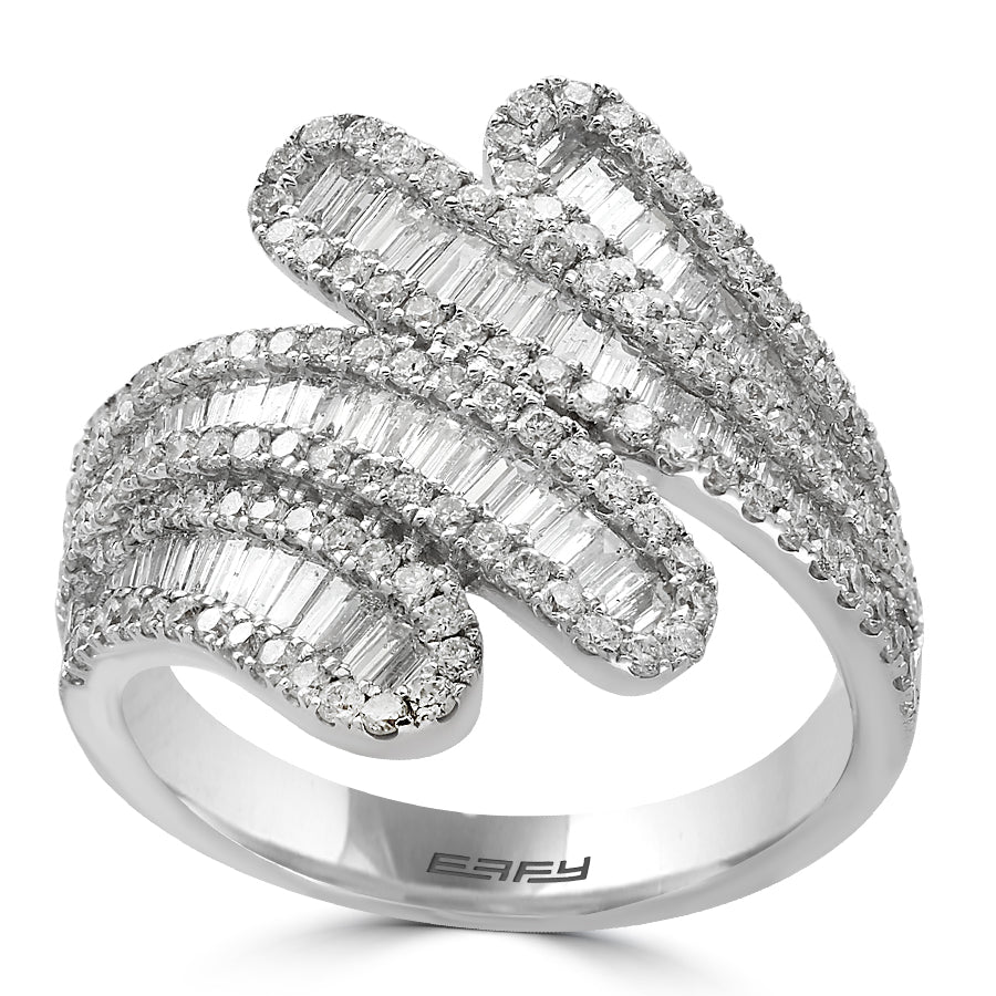 Effy 14K White Gold Diamond Ring