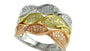 EFFY 14K WHT/YEL/PNK DIAMOND RING