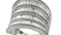 EFFY 14K WHITE GOLD DIAMOND RING