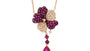 EFFY 14K ROSE GOLD DIAMOND,NATURAL RUBY NECKLACE