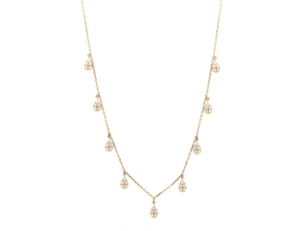 EFFY 14K YELLOW GOLD DIAMOND NECKLACE