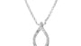 EFFY 14K WHITE GOLD DIAMOND NECKLACE