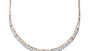 EFFY 14K WHITE and YELLOW GOLD DIAMOND NECKLACE