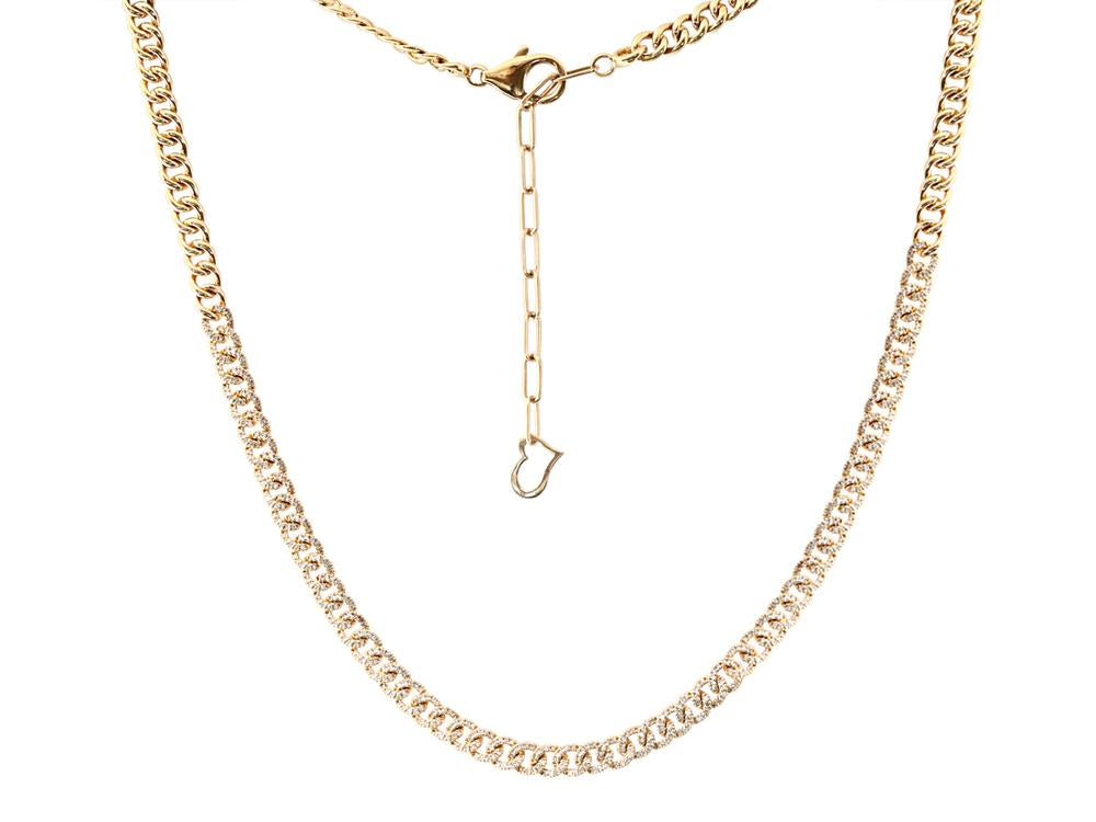 EFFY 14K YELLOW GOLD DIAMOND NECKLACE