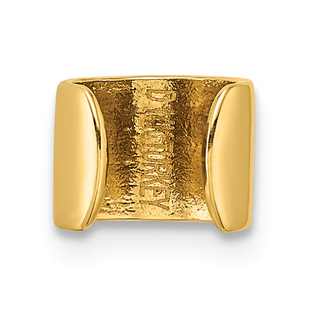 14k Polished Single Ear Cuff