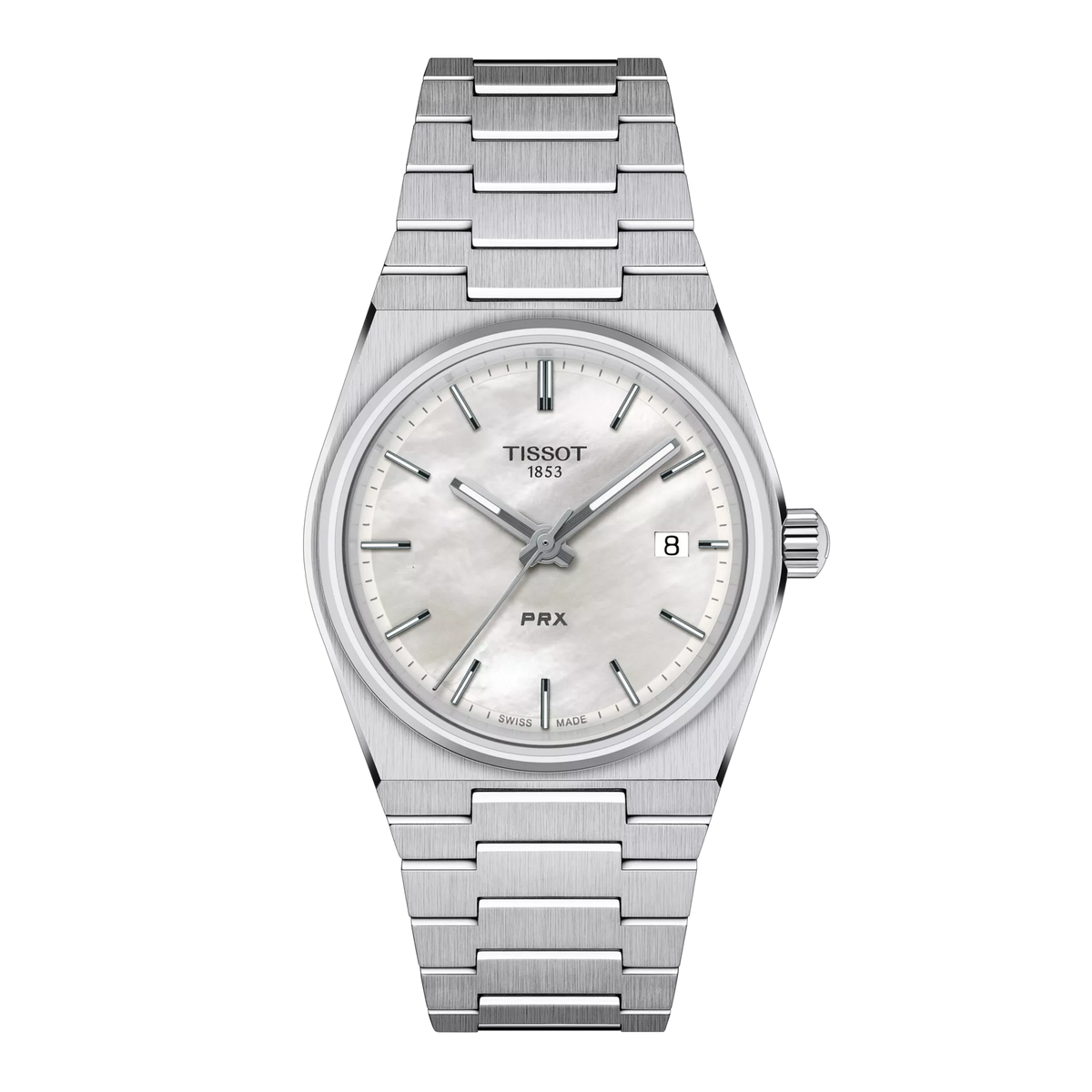 Tissot PRX 35mm T137.210.11.111.00 — detail view