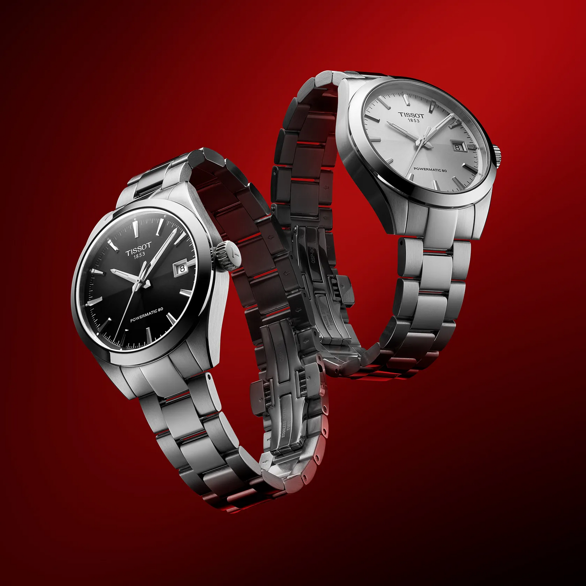 Tissot Gentleman 38mm T165.807.11.031.00 — detail view