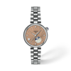 Beige dial · Grey bracelet