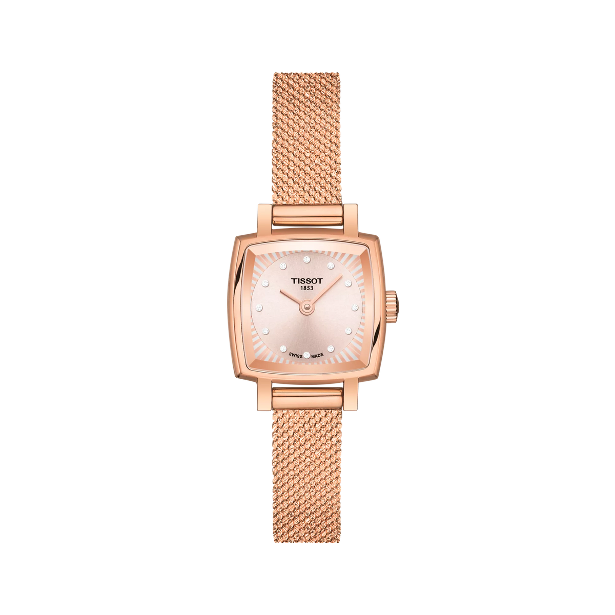 Tissot Lovely Square 20x20mm T058.109.33.456.00 — detail view