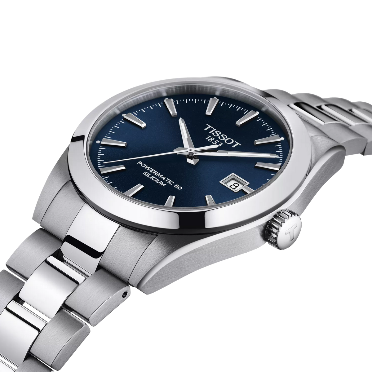 Tissot Gentleman 40mm T127.407.11.041.00 — detail view