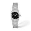 Black dial · Grey bracelet