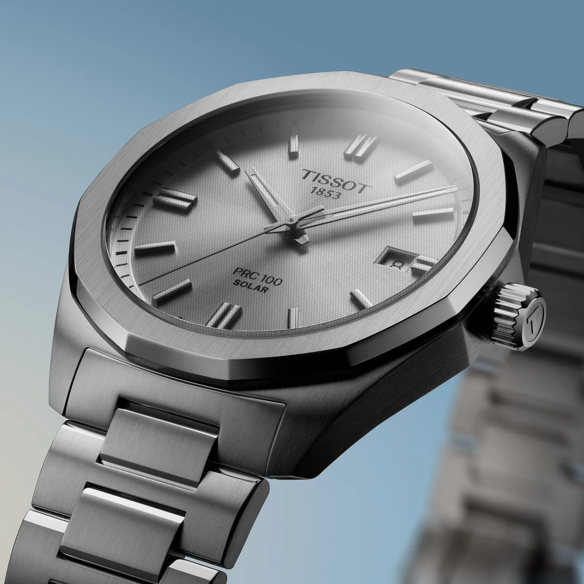 Tissot PRC 100 Solar 39mm T151.422.11.031.00 — detail view