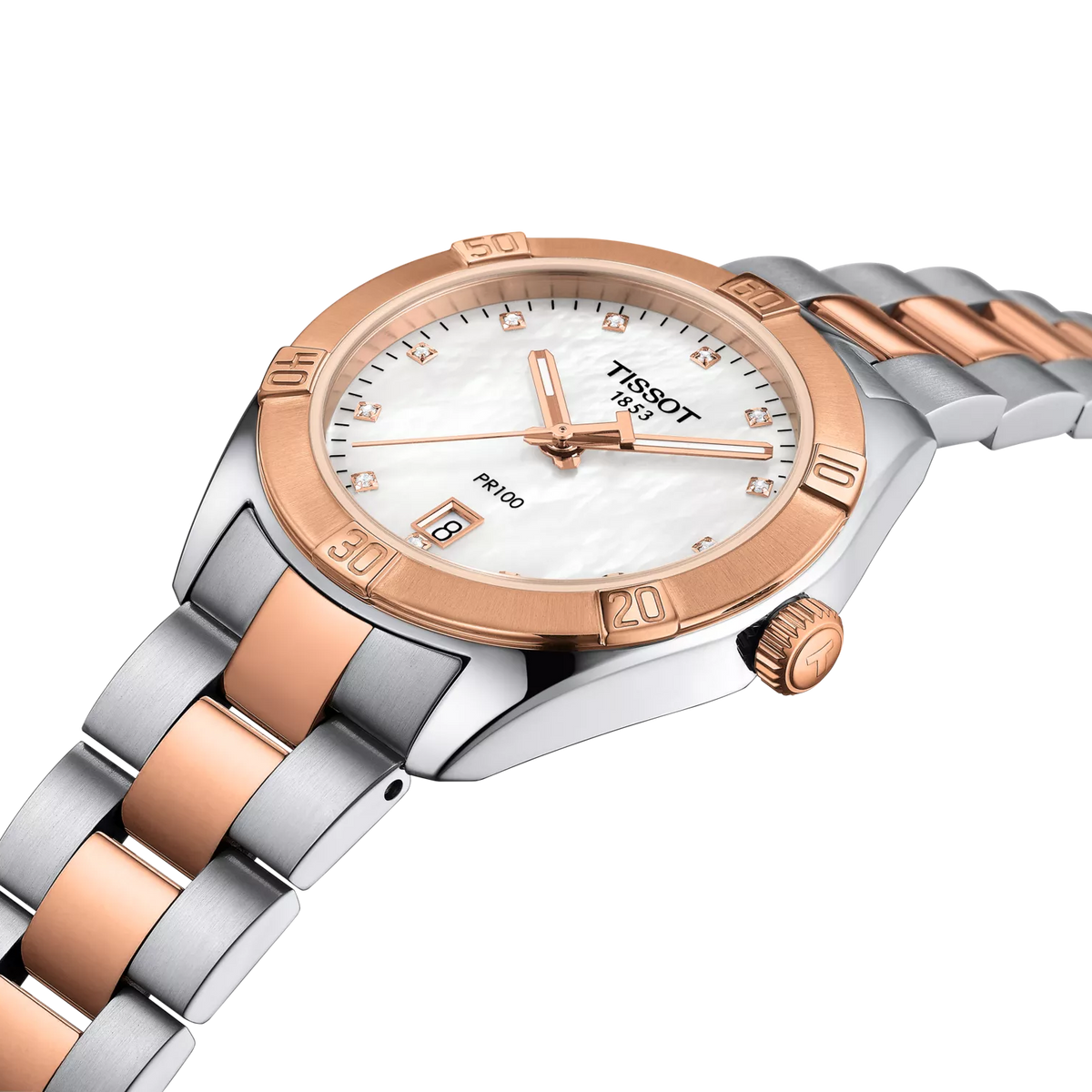 Tissot PR 100 Sport Chic 36mm T101.910.22.116.00 — detail view