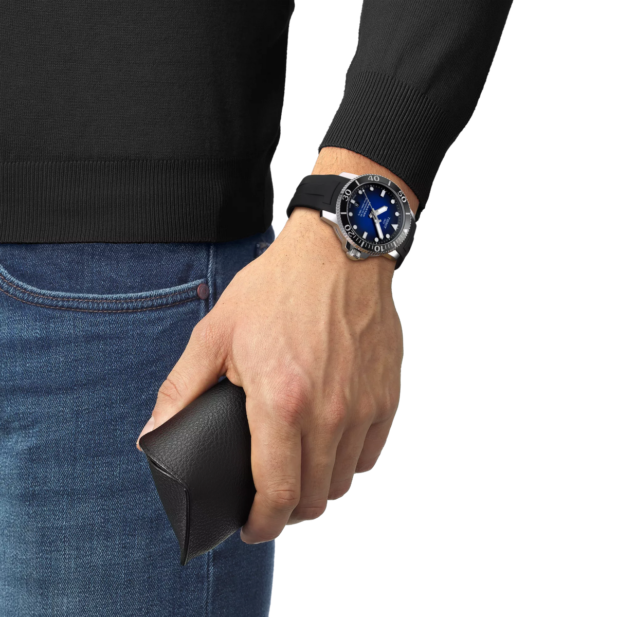 Tissot Seastar 1000 43mm T120.407.17.041.00 — detail view