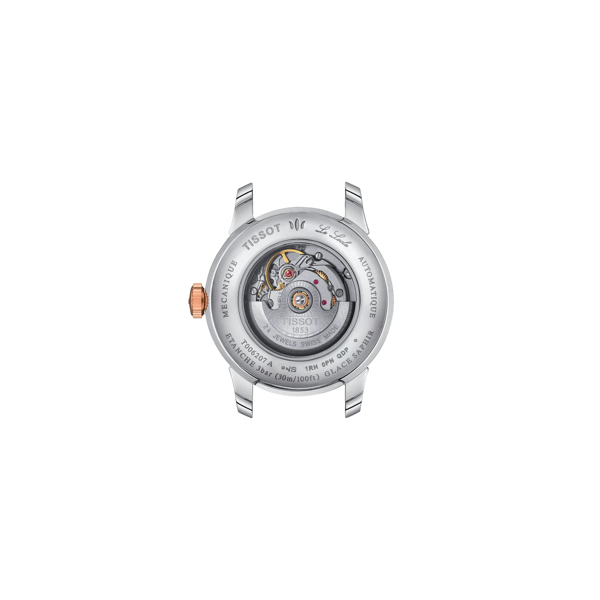 Tissot Le Locle 29mm T006.207.22.116.00 — detail view